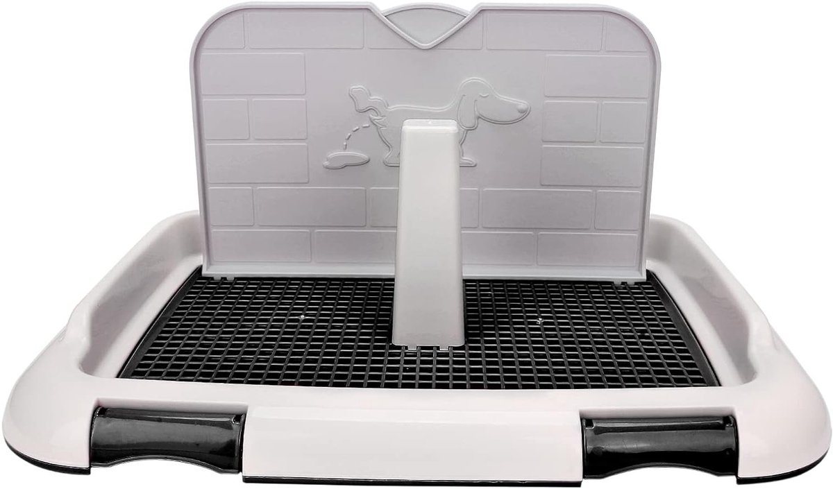 Draagbaar Honden Toilet met Training Pads en Tray voor Puppy Training Binnen en Buiten Activiteiten
