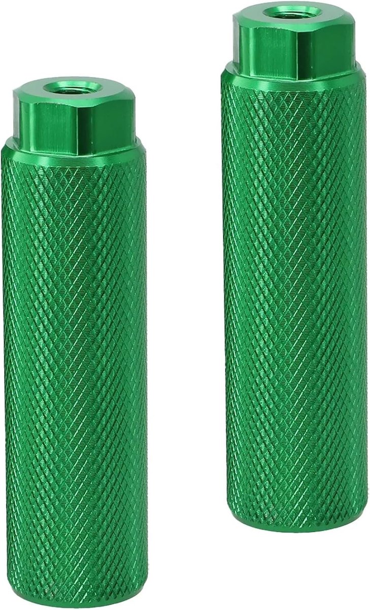 Fiets Pinnen - Voetsteunen - Extra Grip - Anti-slip Groeven - 100x28MM - Groen