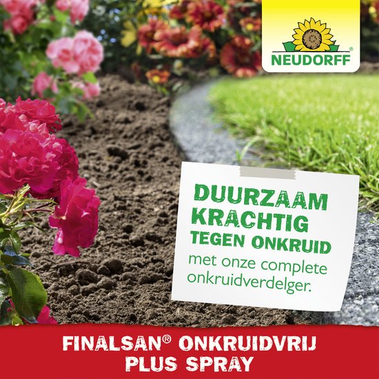 Neudorff Finalsan Onkruidvrij Plus Spray 750 ml - Kant en Klaar Spray Onkruidbestrijding - Onkruid en Mos Bestrijden - Onkruidbestrijder Paden en Opritten - Glyfosaatvrij Onkruidverwijderaars van Merkloos	 — afbeelding 5