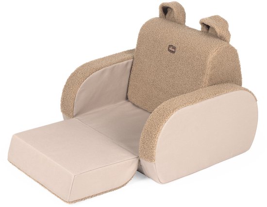 Chicco Twist Verstelbare Kinderfauteuil - Zachte Kinderstoel - Teddy Bruin (12m+) — afbeelding 3