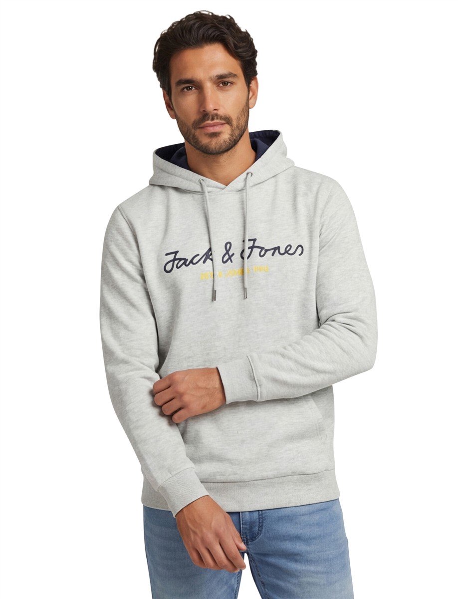 Jack & Jones Hoodie grijs
