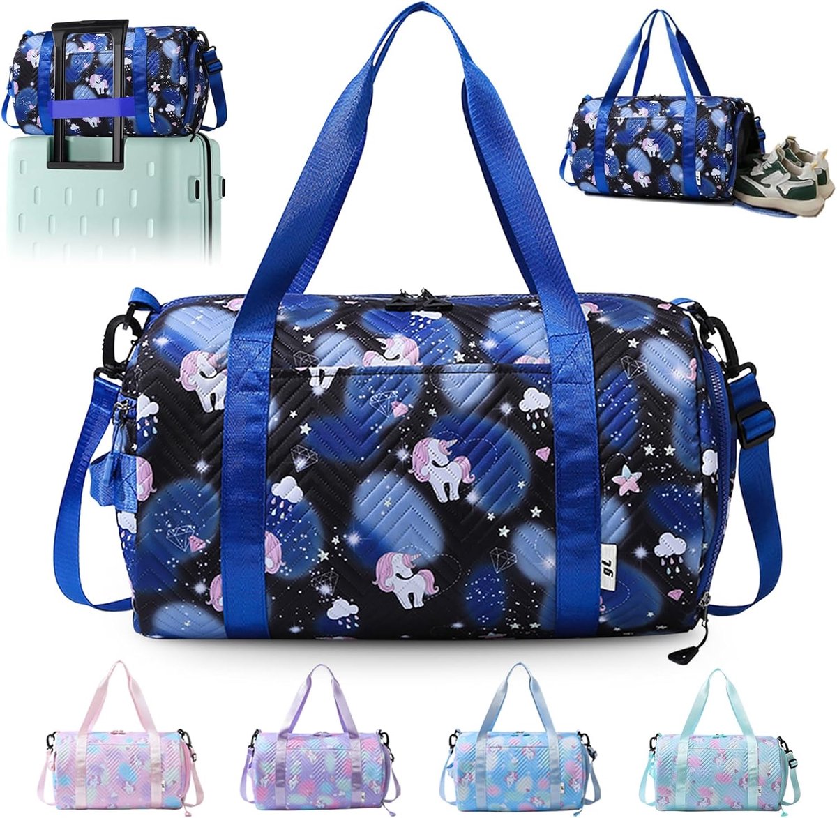 Sporttas Unicorn Yoga Bag - Klein - Waterdicht Oxford stof - Ideaal voor training - ShopVlot