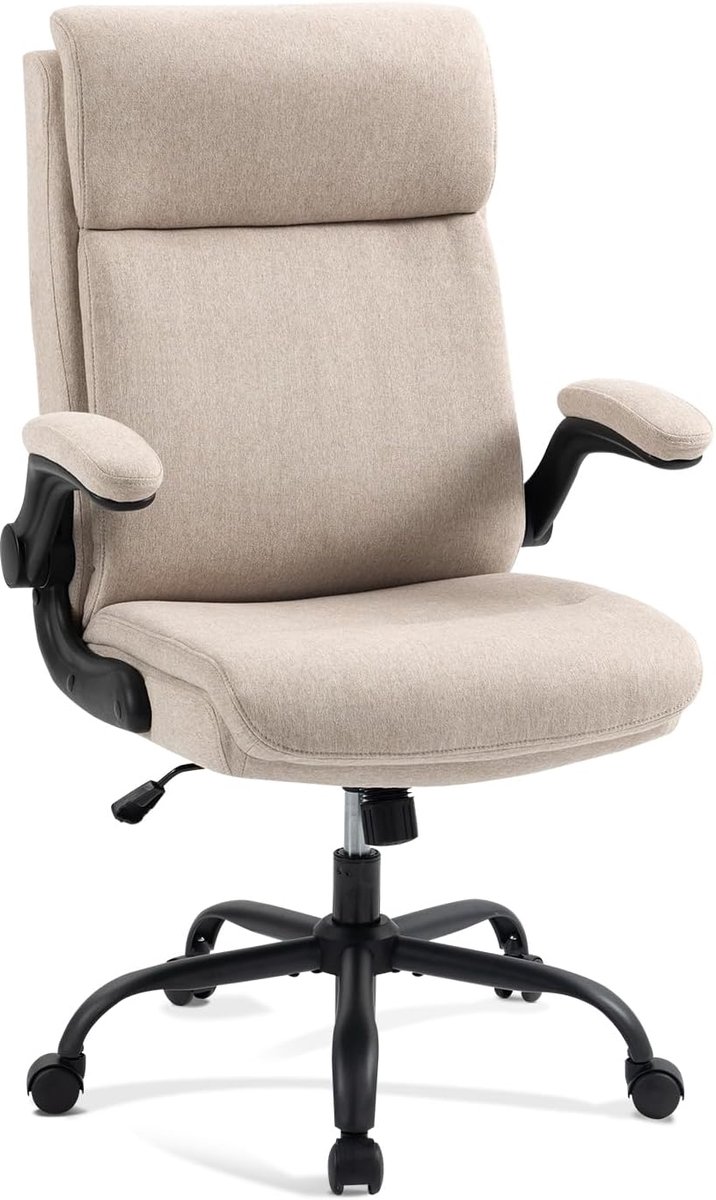 Stoffen Bureaustoel Ergonomische Computer Bureaustoel Draaibare Brede