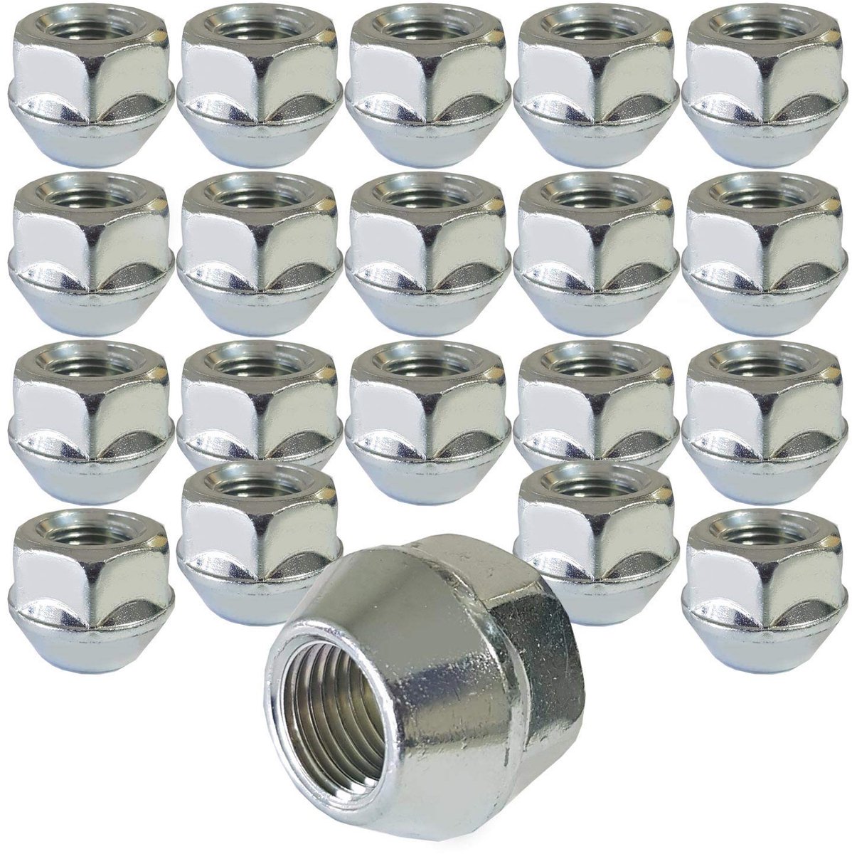 Moeren open conisch 60° M12 x 1,5 compatibel met Hyundai