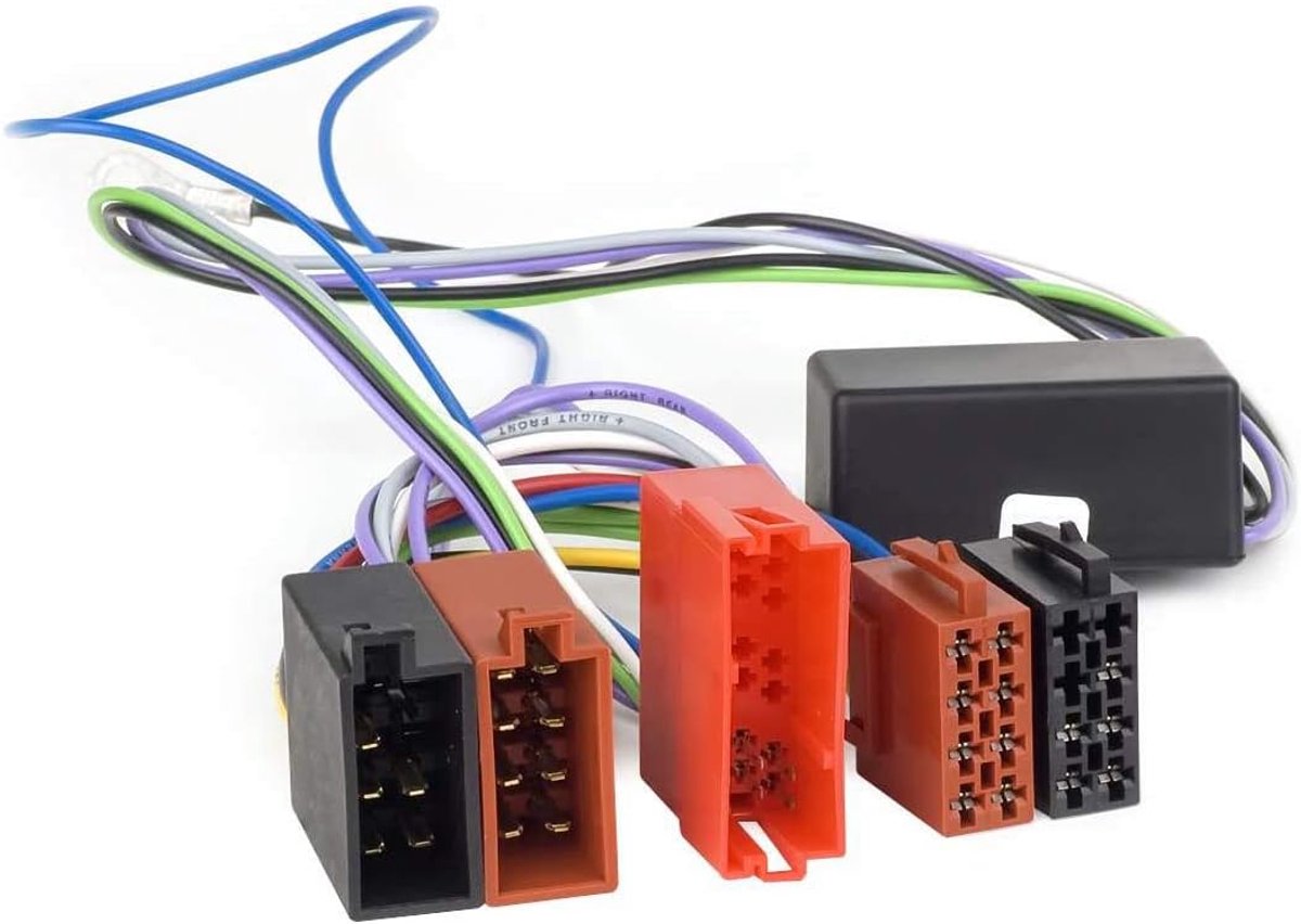 A138 - actieve systeem radio-adapterkabel compatibel met Audi A2 A3 A4 B5 A6 A8 TT Porsche VW Bose DSP 4 x 100 W (400 Watt)