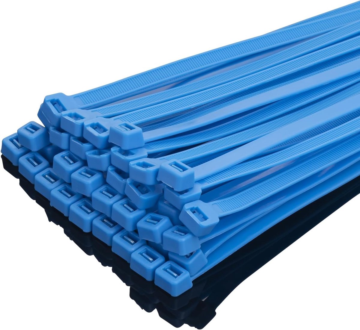 12 Inch Nylon Kleurrijke Kabel Zip Ties Gekleurd met Self-Locking 8 Kleuren 100 Pack (Blauw)