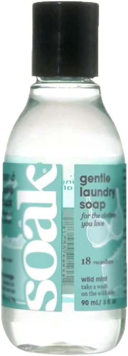 Soak Wash travel size fles 85 g - handige verpakking - reinigt effectief - perfect voor onderweg - ShopVlot