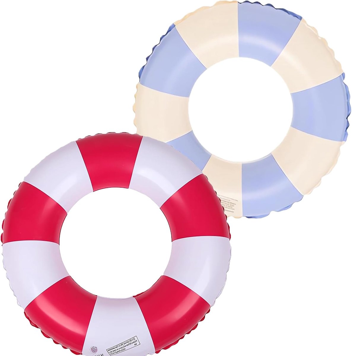 Zwemring voor volwassenen, luchtmatras, opblaasbaar zwembadvlotter, zwemringbuis voor zomerzwembadfeest