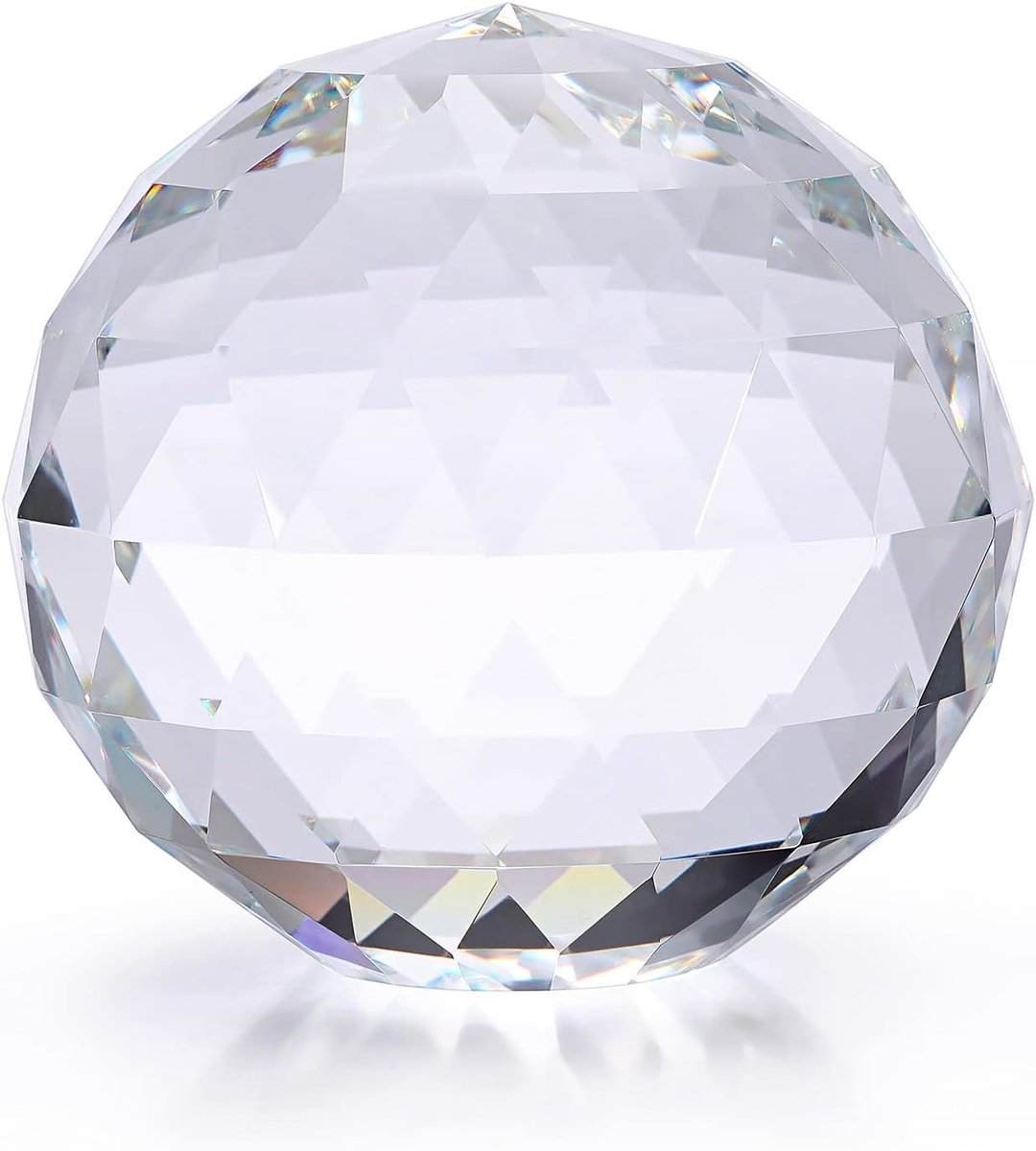 80mm Kristallen Bal - Facet Kristal Prisma Suncatcher Voor Feng Shui, Thuis, Bruiloft en Party Decoratie