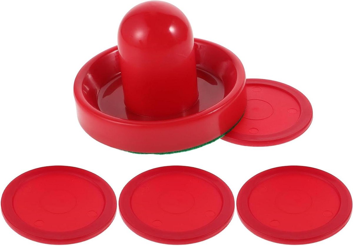 Airhockey Pucks - Tafelhockey Accessoires - Spelplezier Vergroten - Soepel Glijden - 96 mm - Multi