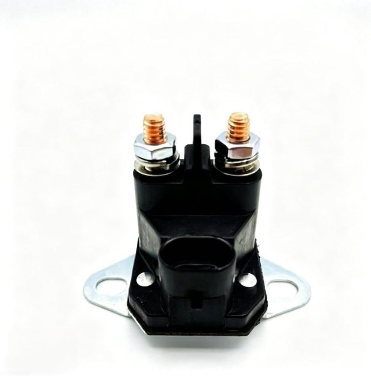 Starter Solenoïde - Startschakelaar Motor - Maaiers Starten - Directe Vervanging - 10 x 10 x 3 cm - Zwart