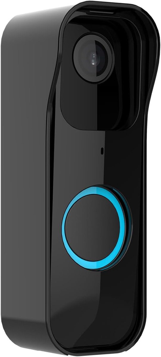 SnelShoppen - Cover Case voor Blink Video Deurbellen - Zelfklevende Deurhouder, Beschermende Hoes, Weerbestendige Huid, Hoge Kwaliteit ABS Plastic