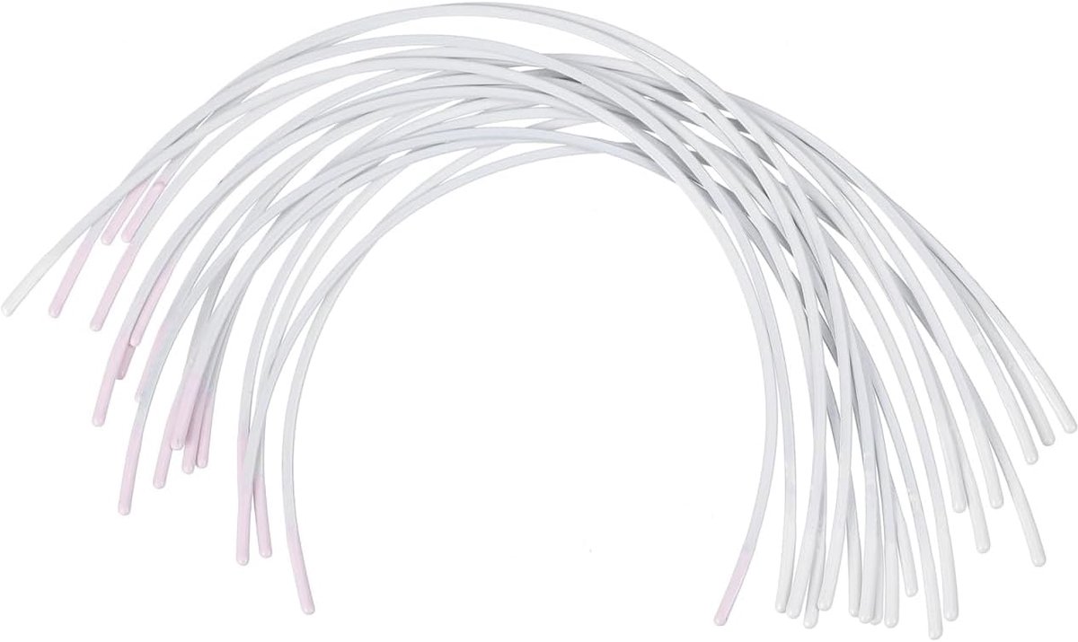 SnelShoppen - 10 Paar Carbon Stalen Vervangingsbeugels Rvs Draad Handleiding voor Dames E-Cup D-Cup Bh Accessoires (40)