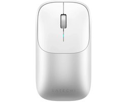 Satechi Slim EX Draadloze Muis – Bluetooth 5.3 Connectiviteit – Verbinding met Twee Apparaten – Hoogwaardige Duurzame Materialen - Grijs