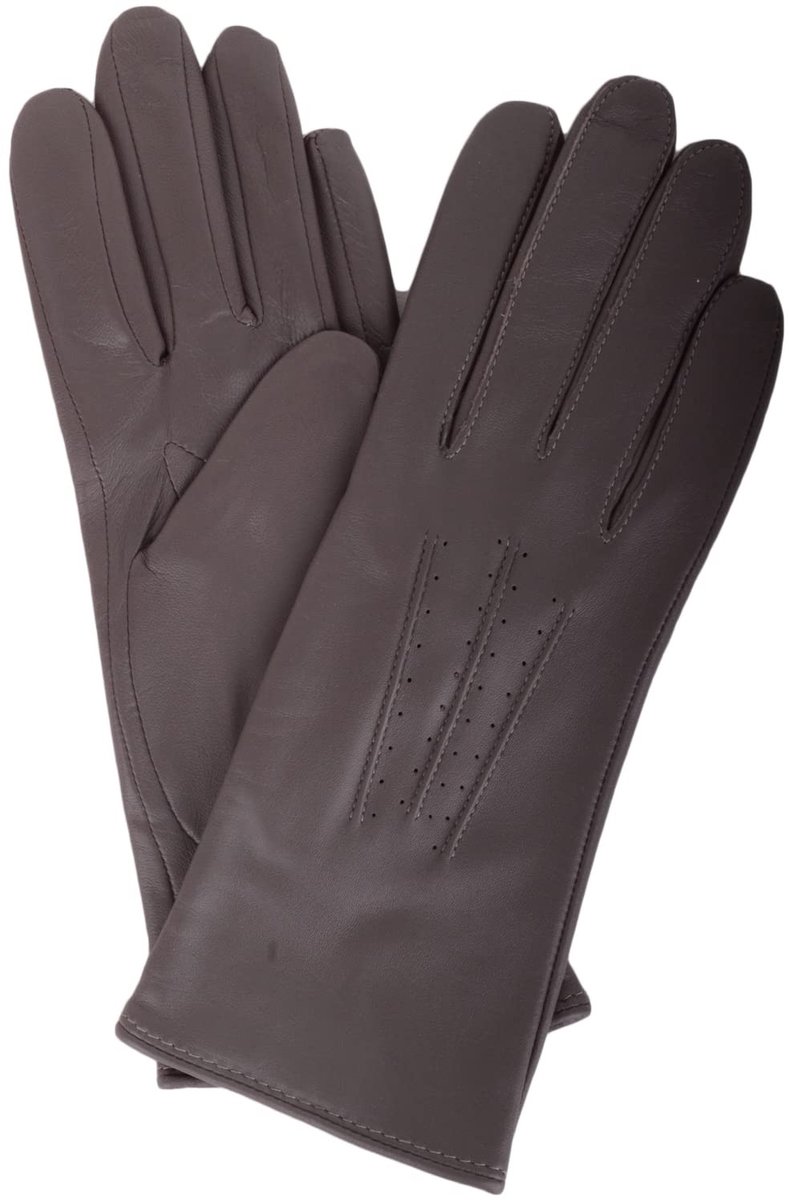 Omgoods - Dames Winterhandschoenen van Zacht Leer met Driepunts Steek
