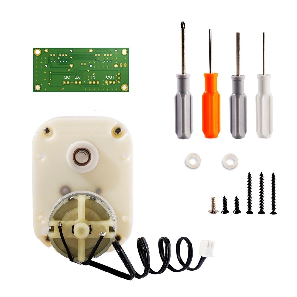 Omgoods - Vervangingsmotor en Circuitbord voor Horloge Winder