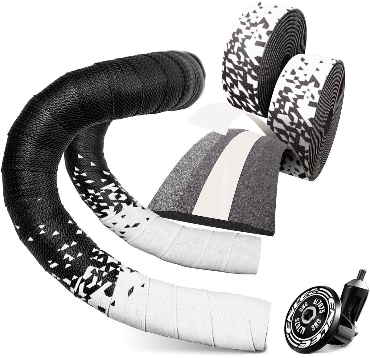 Omgoods - Handlebar Tyre voor Fiets - Schokabsorberende Grips voor Comfort