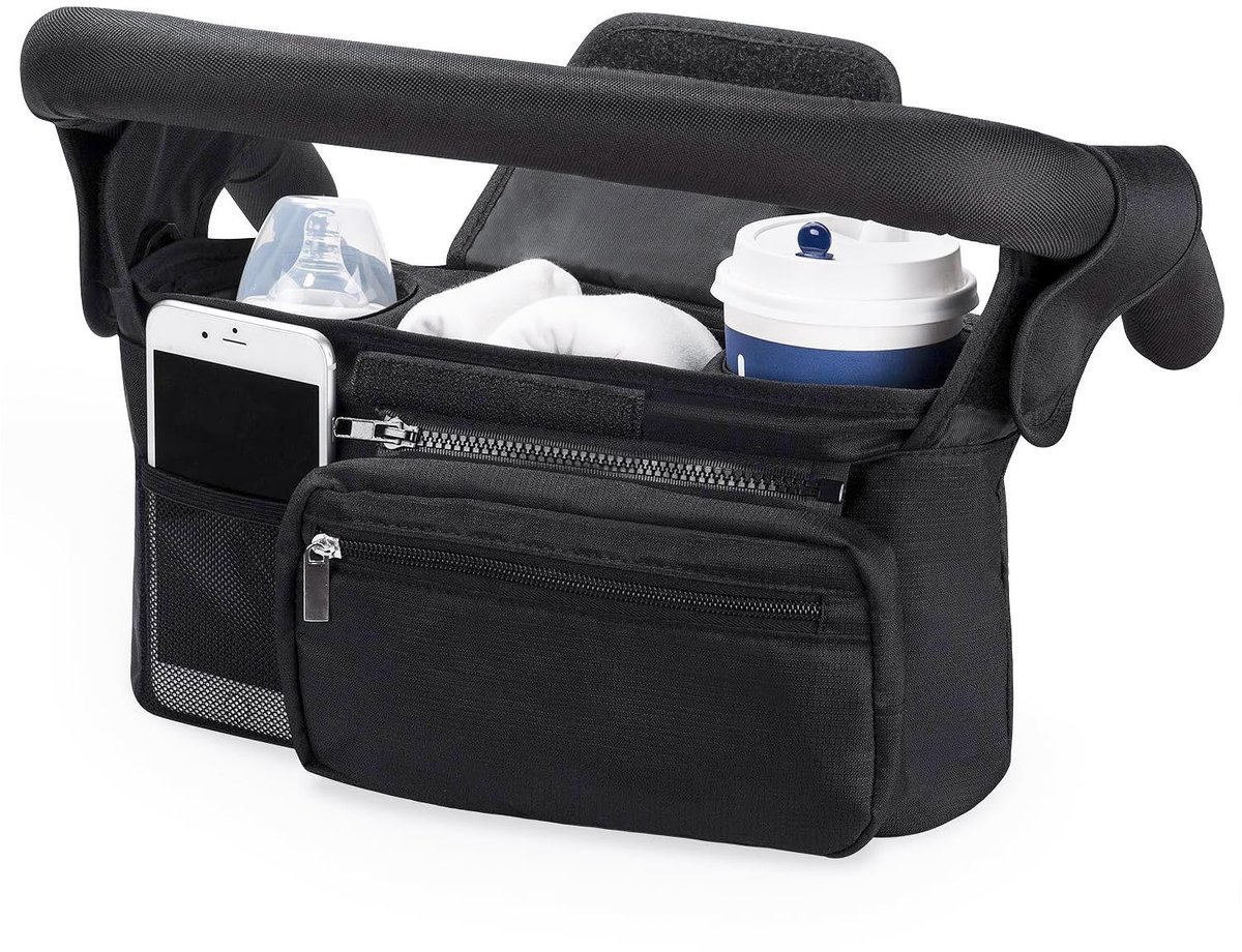 Omgoods - Universele Organizer Bag voor Kinderwagens met Opbergmogelijkheden