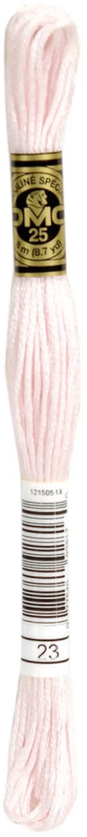 DMC Borduurzijde 23 - Roze Appelbloesem - 100% Katoen