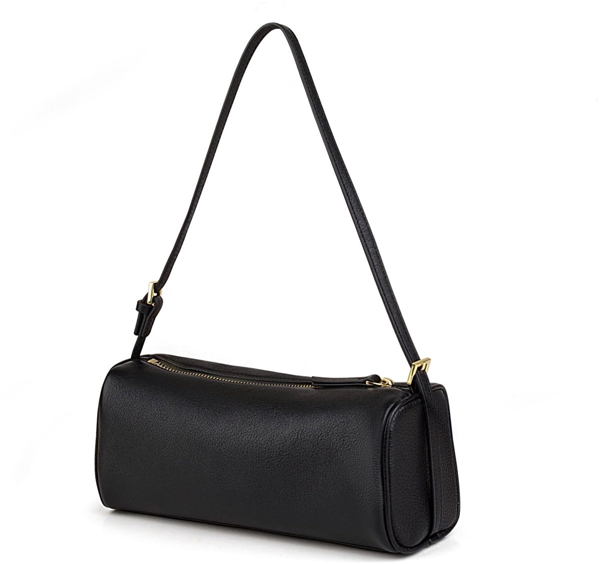 Omgoods - Premium Volnerf Leren Schoudertas voor Vrouwen