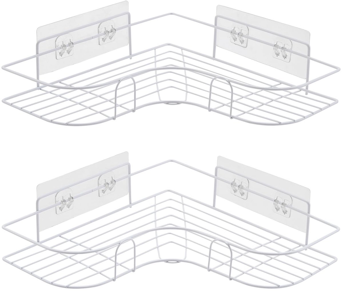 Omgoods - Douche Caddy Set van 2 Stuks, Zelfklevend