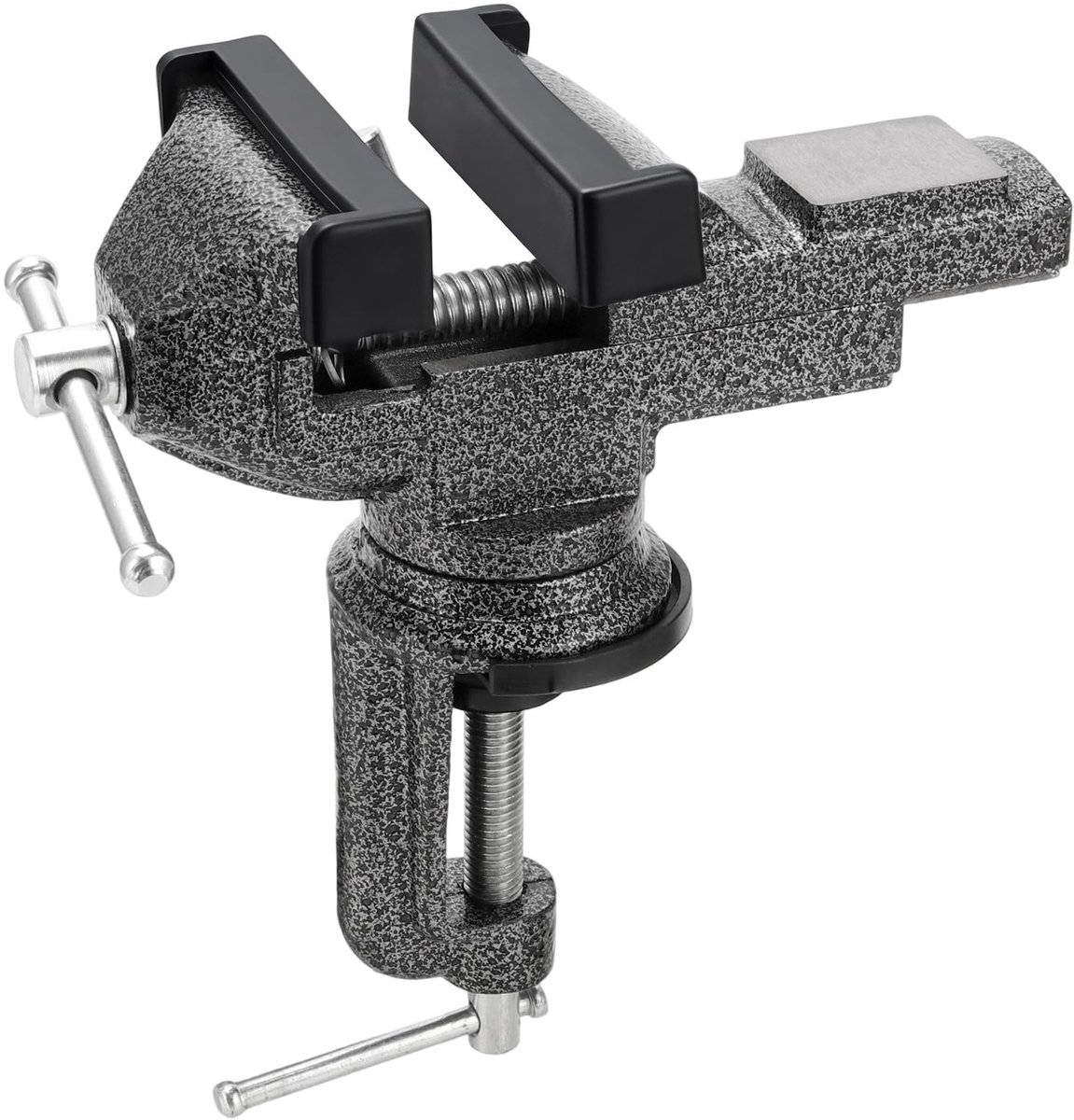 Omgoods - 70mm Bankvis met 360° Rotatie voor Werkbank