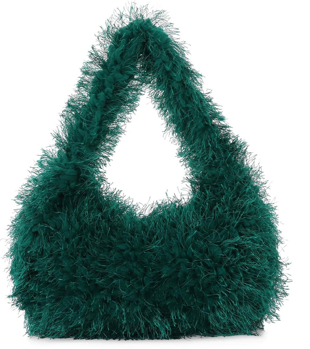 Omgoods - Schattige Fluffy Faux Fur Hobo Tas voor Dames