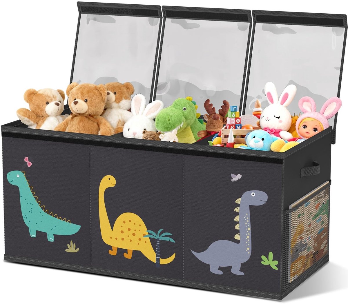 Omgoods - Opbergdoos met Deksel voor Kinderen, Extra Groot