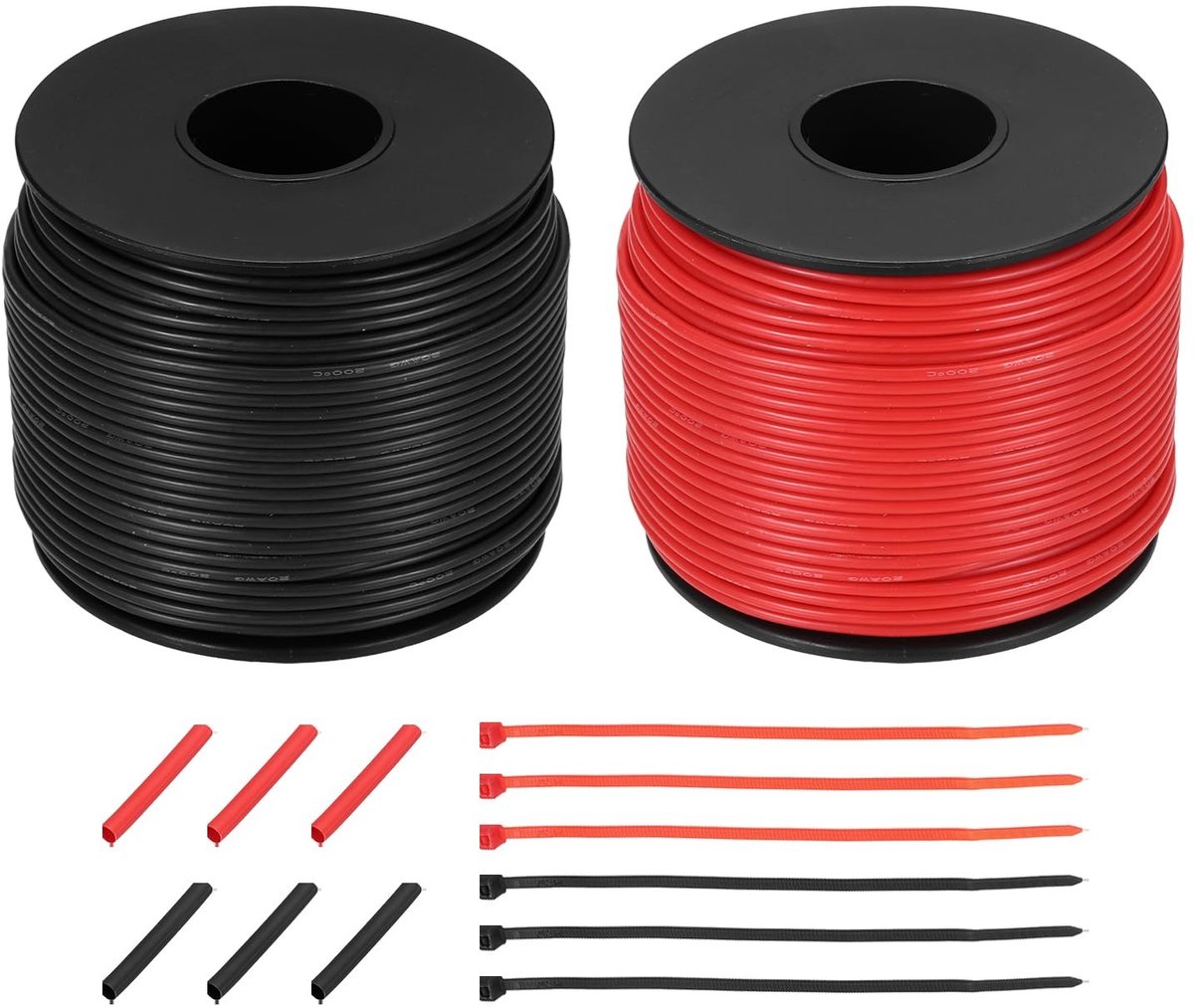 Omgoods - 12AWG Silicone Elektrische Kabel 15.2m voor Diverse Toepassingen