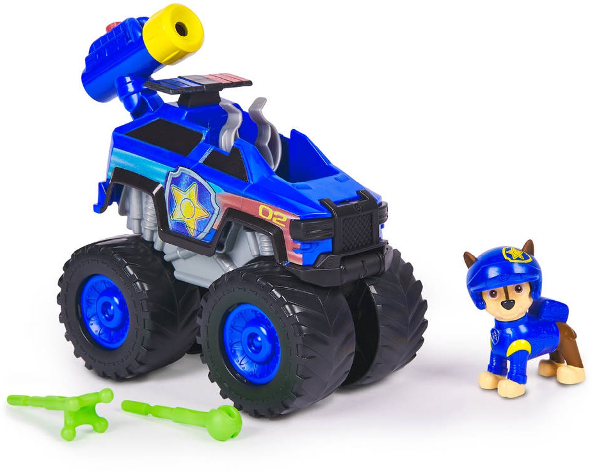 PAW Patrol Speelgoed - Rescue Wheels Voertuig met Chase - Vanaf 3 jaar - Monstertruck - Monster Truck - Speelgoed Auto - Auto's - Figuren