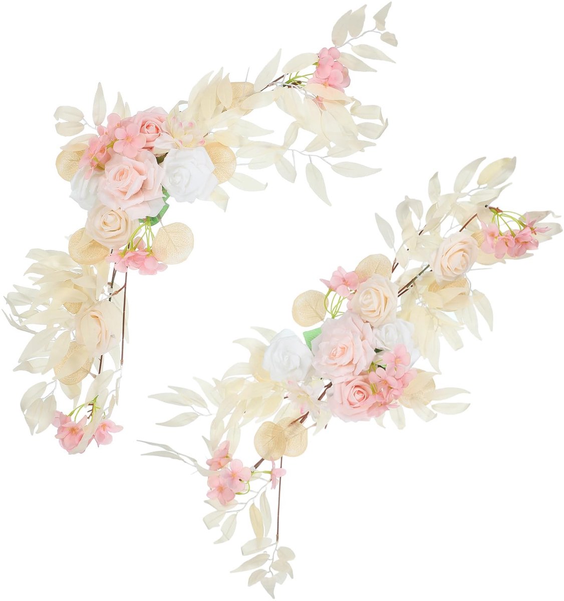 Omgoods - 2 Stuks Kunstmatige Rozen voor Ceremonies en Decoraties