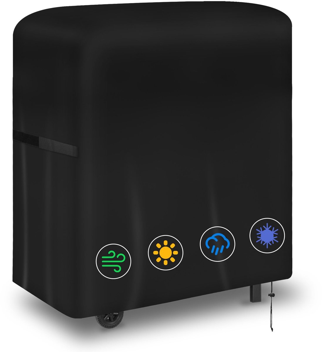 Omgoods - Barbecue Cover Waterdicht en UV-Bestendig met Verstelbare Koord