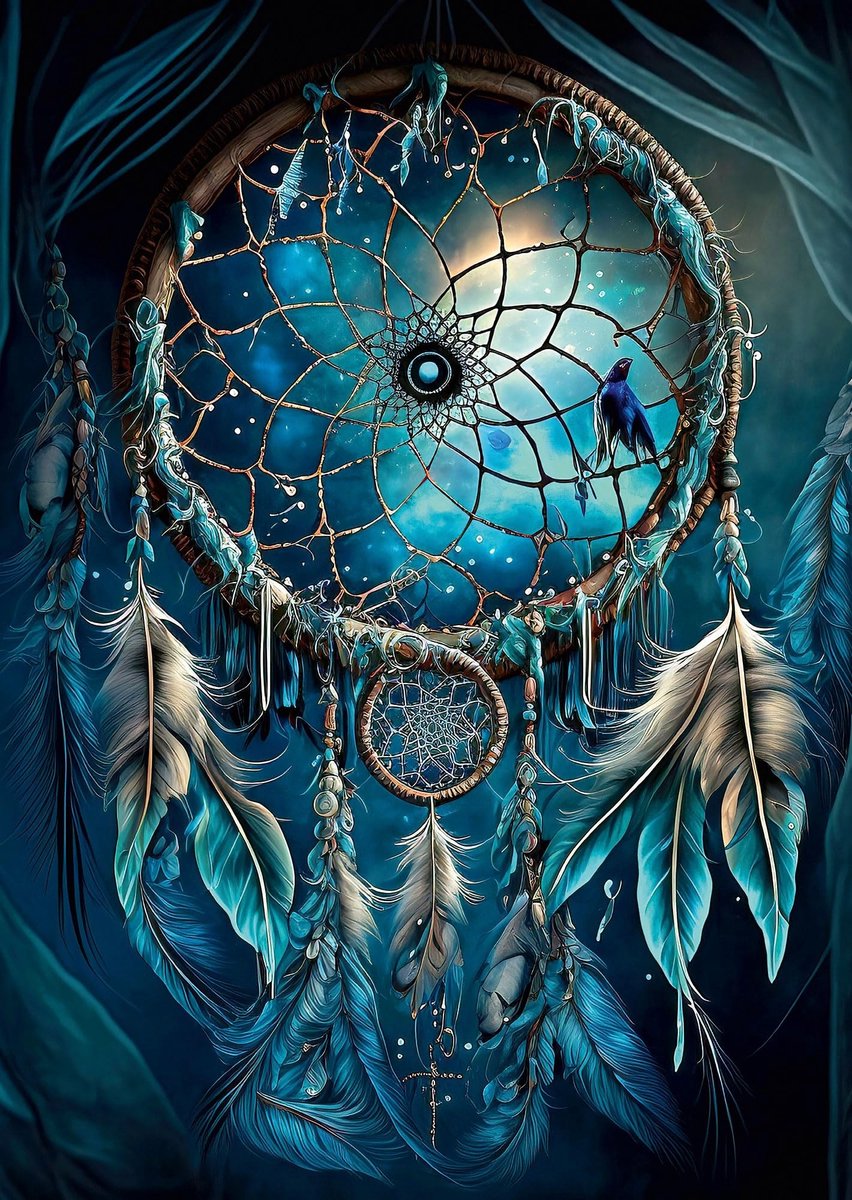 Omgoods - 1000-delig Puzzel 'Indiase Dromenvanger' met Symbolische Motieven