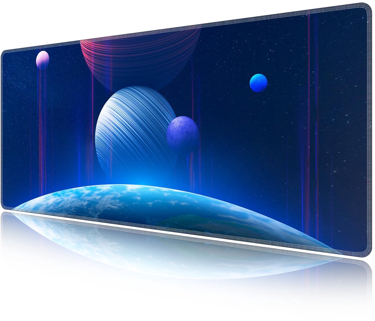 Omgoods - XL Gaming Muismat - Zwart, 90 x 40 cm - Ideaal voor Gamers