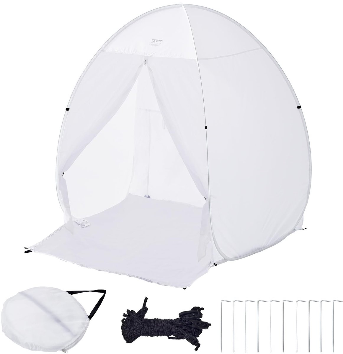 Omgoods - Pop-Up Spray Paint Tent met Uitlaatvenster en Opbergtas