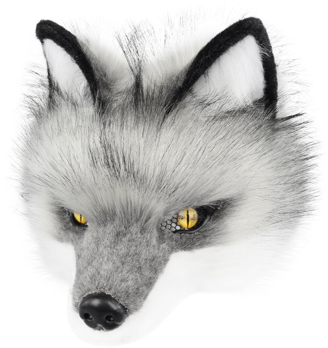 Omgoods - Half Face Wolf Mask voor Halloween en Cosplay