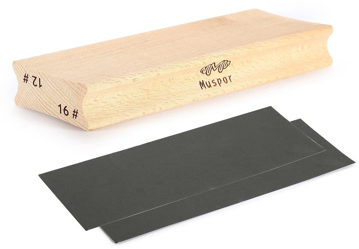 Omgoods - Tweezijdige Schuurblok voor Vingerbord en Fret Leveling