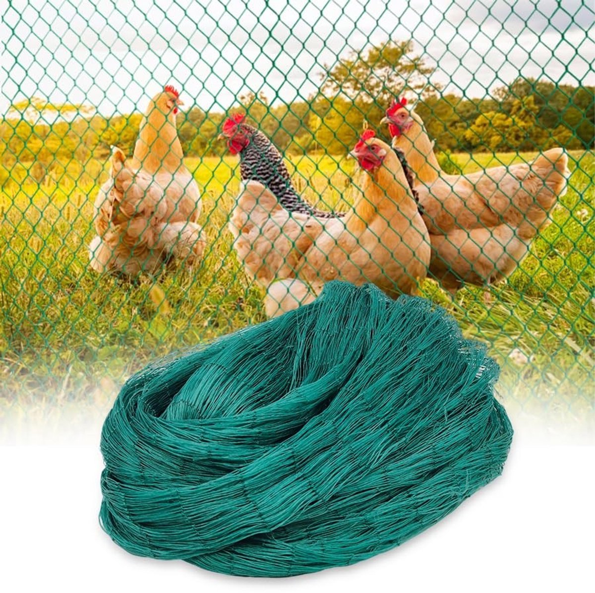 Omgoods - Vogelbeschermnet 4m x 10m voor Tuin en Vijver