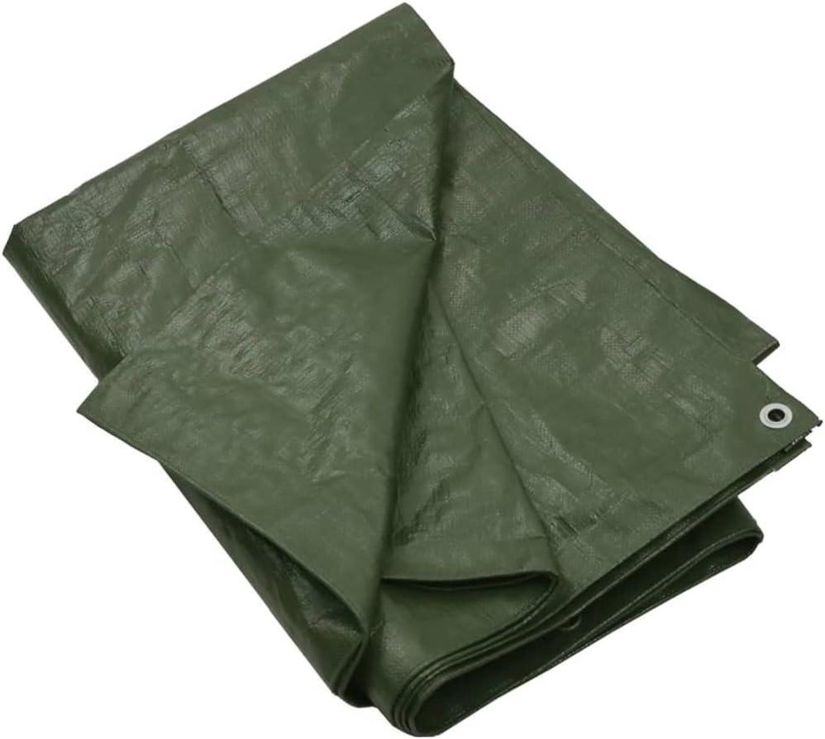 Zeil - Dekzeil Tarp - Bescherming Tuinmeubelen - Waterdicht HDPE Materiaal - 4 x 5 m - Groen