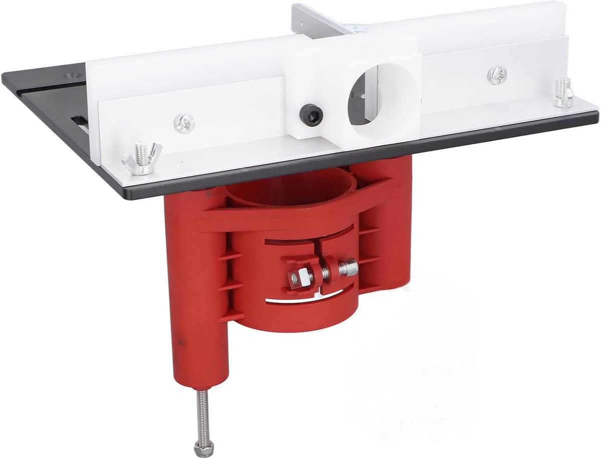 SnelShoppen - Router Lift Basis Routertafel Lift Systeem - Precisie Houtbewerking Verstelbare Hoogte Stevige Klem en Brede Hefbereik