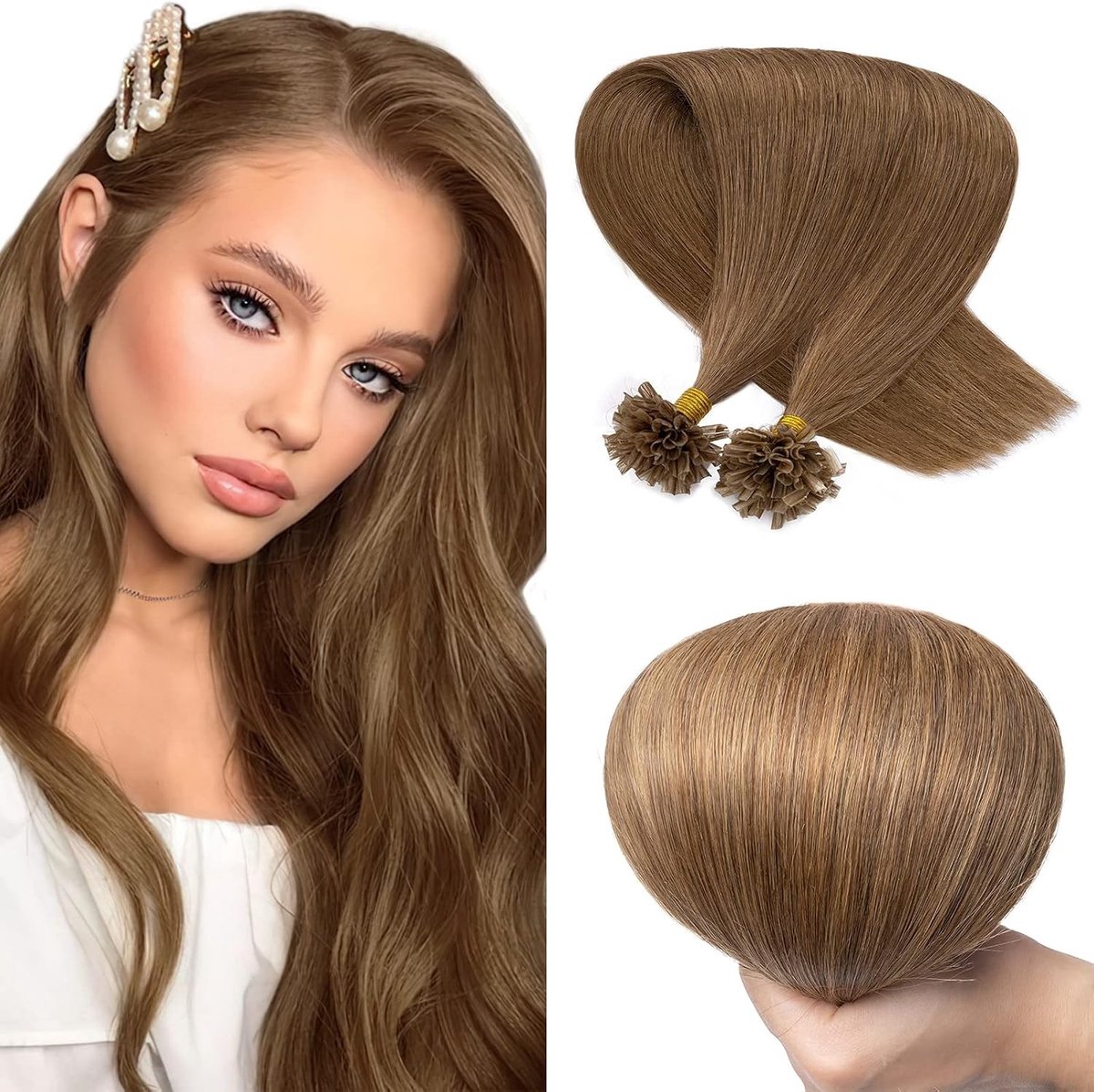 Kwalitatieve Haar Extensions voor Volumineus en Lang Haar met Eenvoudige Toepassing