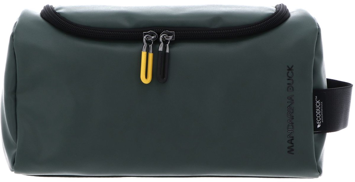 MANDARINA DUCK toilettas Eco Coated Necessaire Deep Green donkergroen
