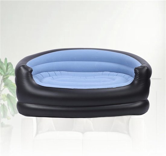 Opblaasbare Bank - PVC Stoel Comfortabele Zetel - Buiten Zitten - Dubbele Zitting Ontwerp — afbeelding 3