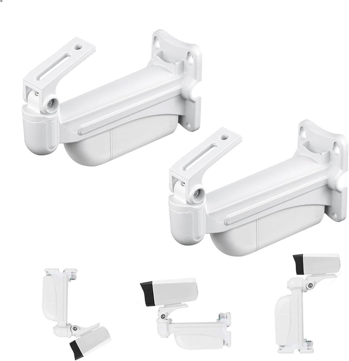 SnelShoppen - Camera Wandmontage Beugel Bewakingscamera Houder Universeel Stijl Veiligheidsbeugel Wandmontage Geschikt voor Muren, Plafonds, en Breekn