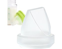 Borstkolf Duckbill Klep - Vervangingsonderdeel Silicone - Moedermelk Verzamelen - Betrouwbare Refluxbescherming - 25 x 2 x 2 cm - Transparant
