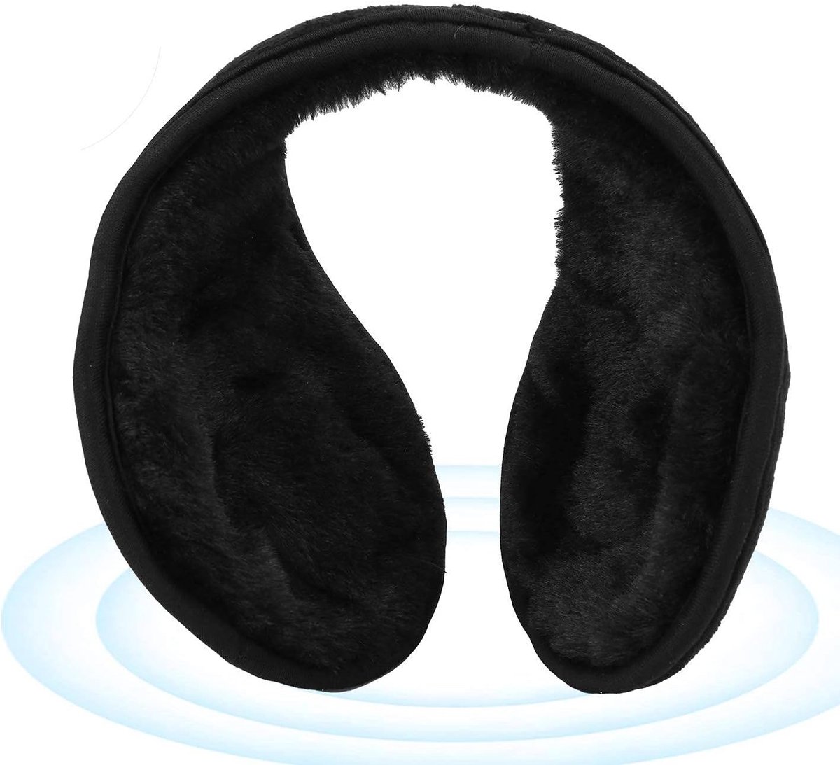 SnelShoppen - Bluetooth 5.0 Oorkappen, Oplaadbare Earmuffs, Zachte en Huidvriendelijke Materialen, Goede Warmte, Stereo Geluid, Handsfree Verbindingen