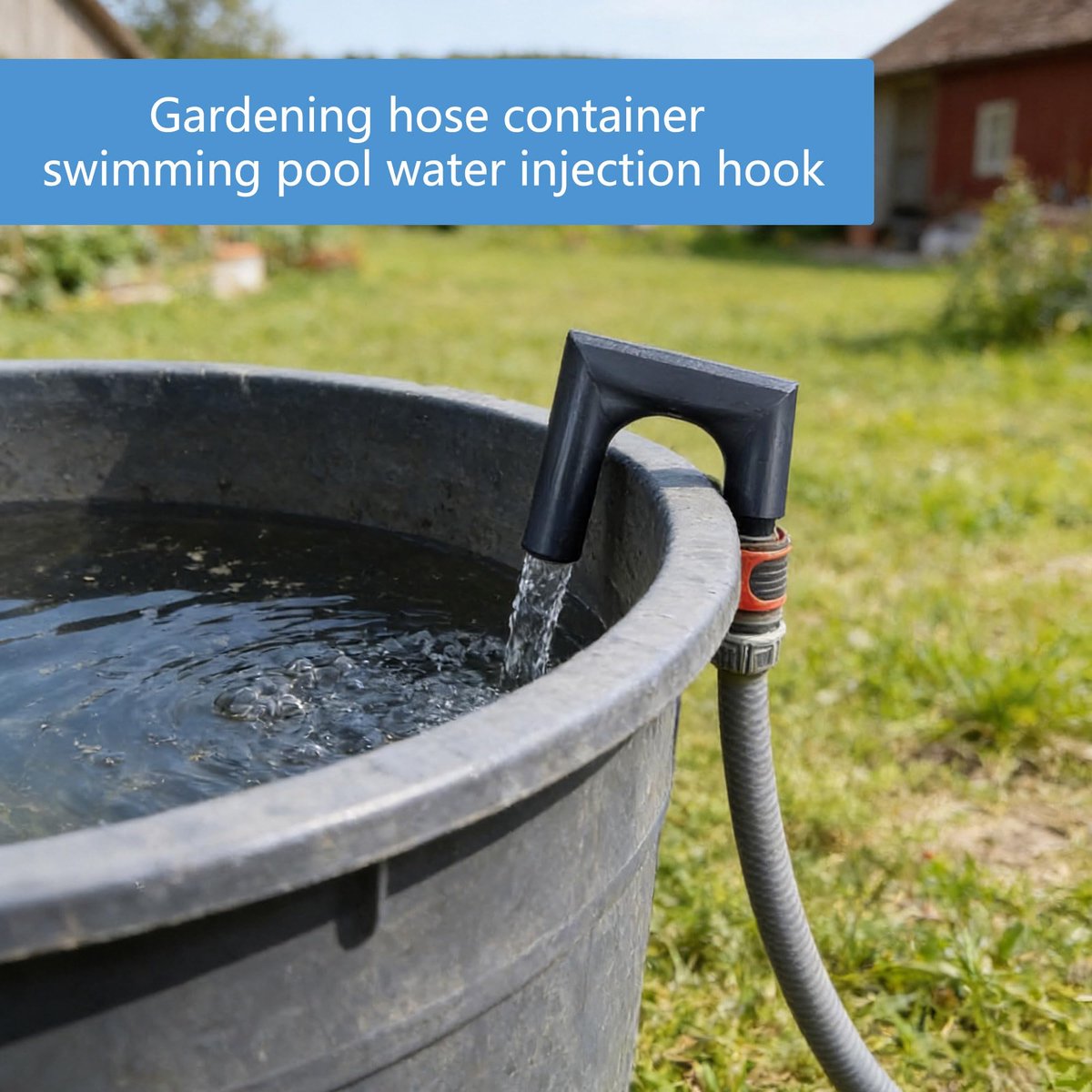 Omgoods - U-vormige Slanghouder - Organiseer Je Tuinslangen en Waterslangen