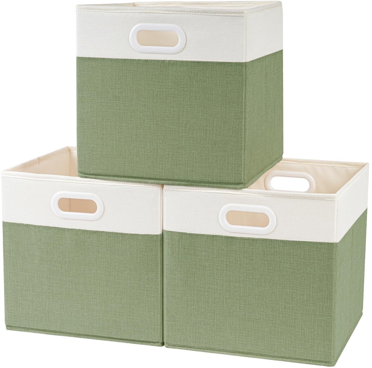 Omgoods - Vouwbare Opbergdozen 28 x 28 x 28 cm, 3 Stuks