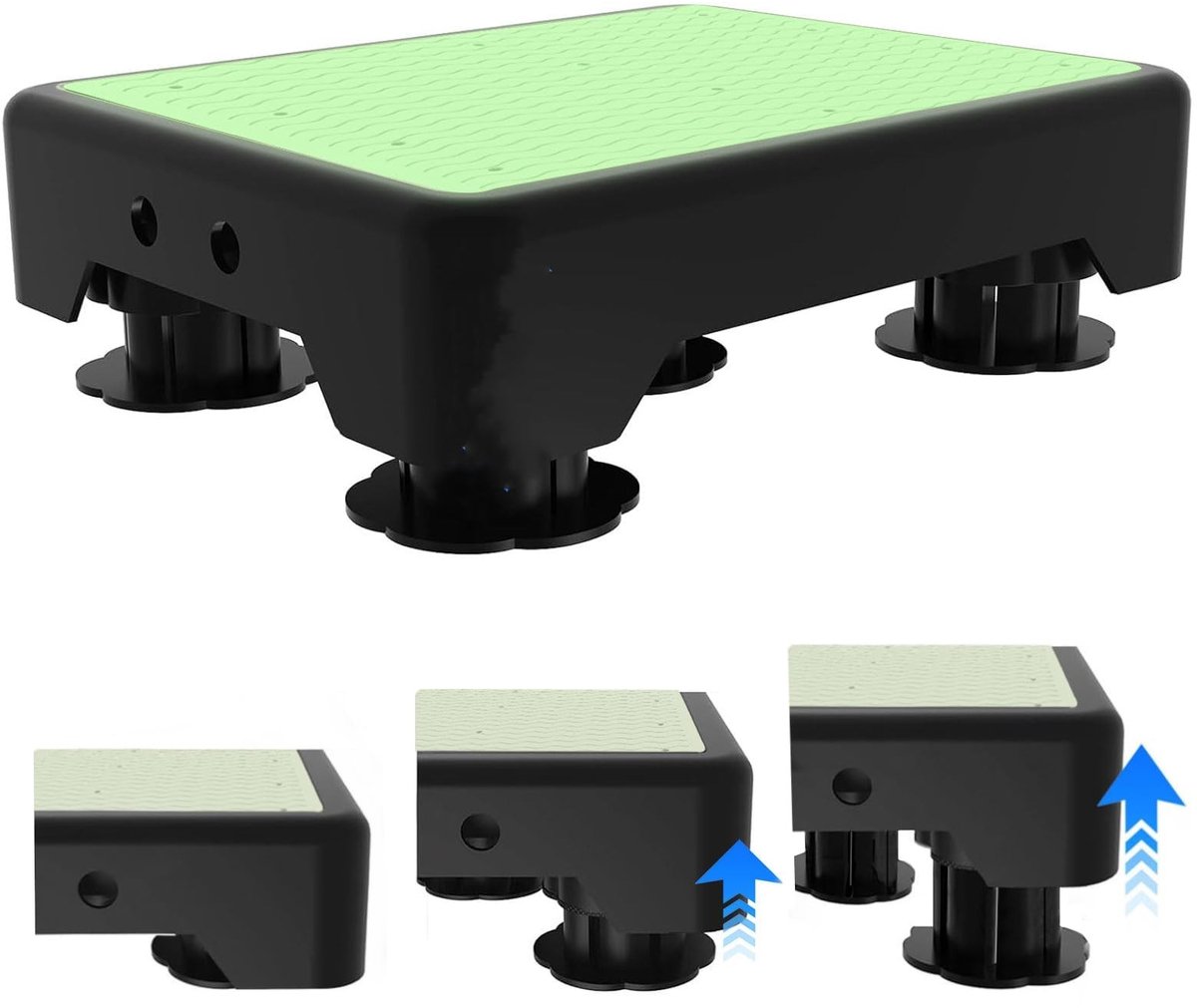 Omgoods - Multifunctionele Antislip Hulpstoel met Aanpasbare Hoogte