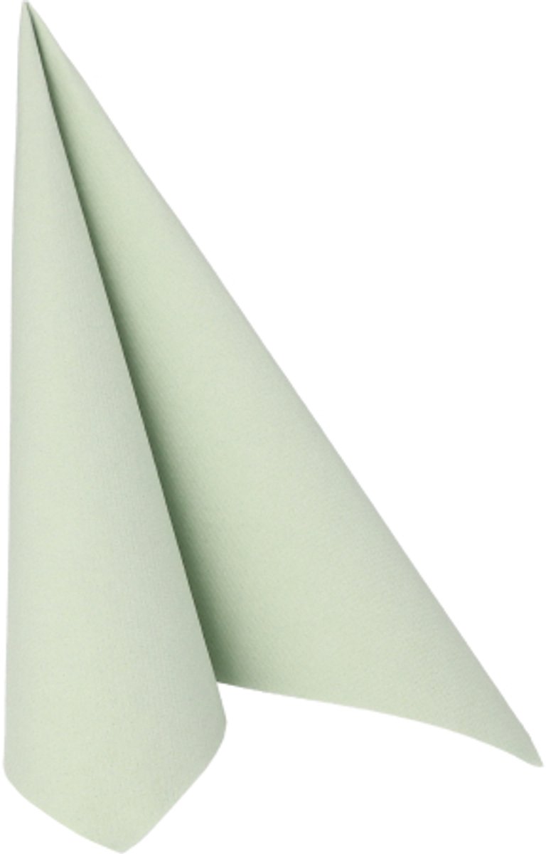 50 Servetten ROYAL Collection 1/4 vouw 40 cm x 40 cm jade groen